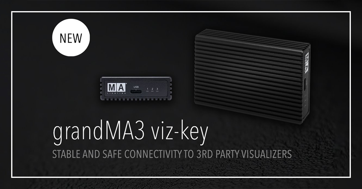 grandMA3 viz-key is the easiest way ever to cross-connect